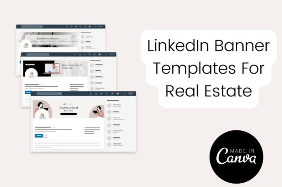 15 LinkedIn Banner Templates for Realtor: A Designer's Review of Graphics