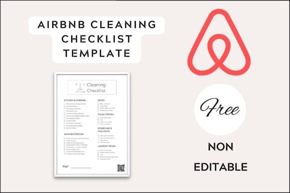 Airbnb Cleaning Checklist: Graphics & Freebies for Local Branding