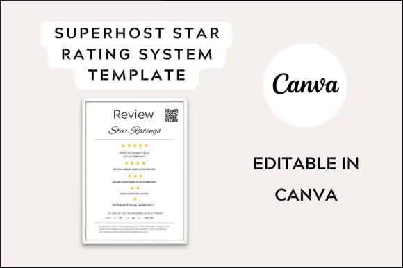 Airbnb Superhost Rating Template Review