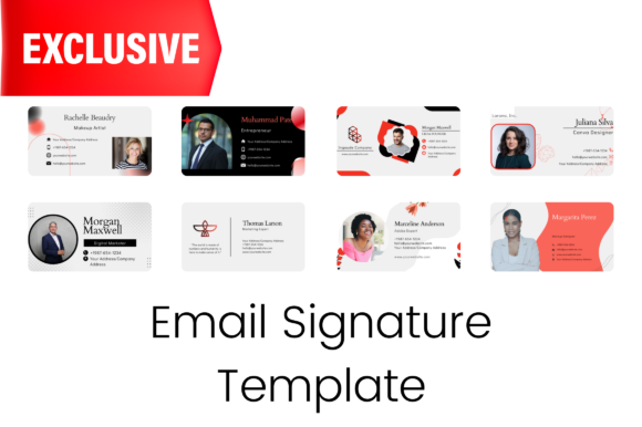 Email Signature Templates for Gmail: Premium Graphics for Branding