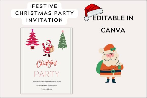 Festive Christmas Party Invitation: A Graphic Design Freebies Review