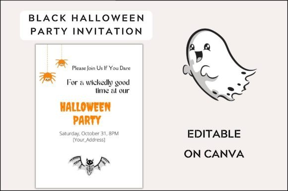 Halloween Invite: A Graphic Design Asset Review for Freebies and Graphics