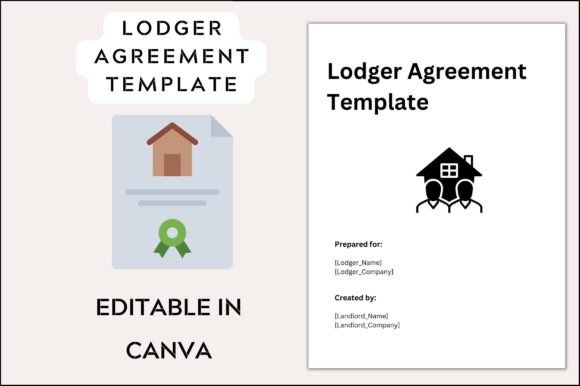 Printable Lodger Agreement Template for Crafting and Graphic Templates