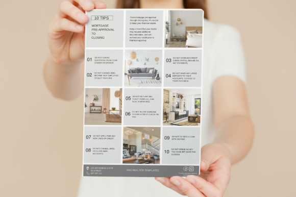 Printable Real Estate Mortgage Flyer Graphics & Freebies Review
