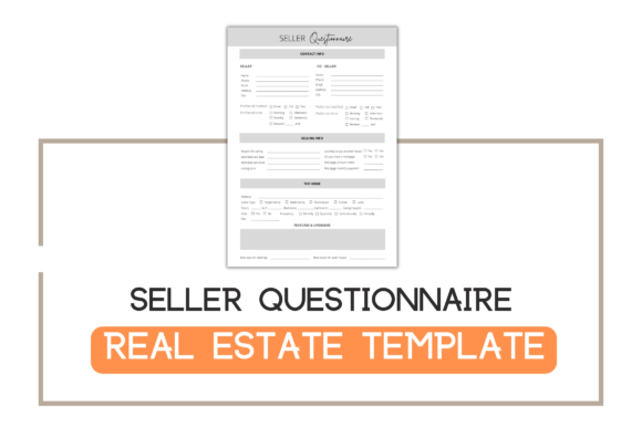 Real Estate Seller Questionnaire Embroidery Review