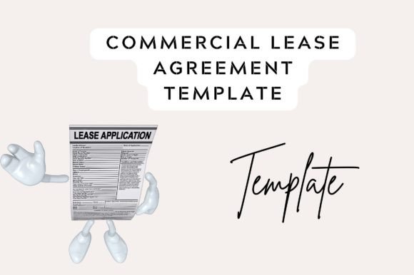 Simple Commercial Lease Contract Graphic Template Review